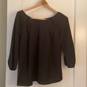 Talbots silk blouse
